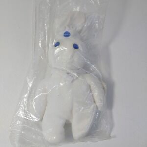 1997 Pillsbury Doughboy Plush Doll Poppin Fresh 8" Plush Bean Bag toy NWT Sealed